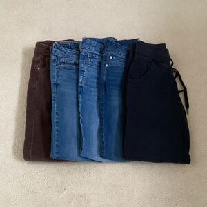 LOT OF 5 PAIRS OF WOMENS PANTS